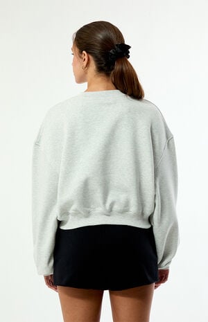 Linear Heritage Fleece Crew Neck Sweatshirt image number 4