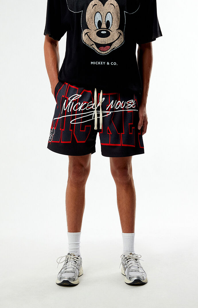 スポーツ・フィットネス Memphis Minnie Civil x Mickey Mouse The Big Mouse Mesh Shorts | PacSun