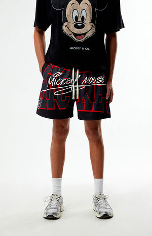 x Mickey Mouse The Big Mouse Mesh Shorts image number 2