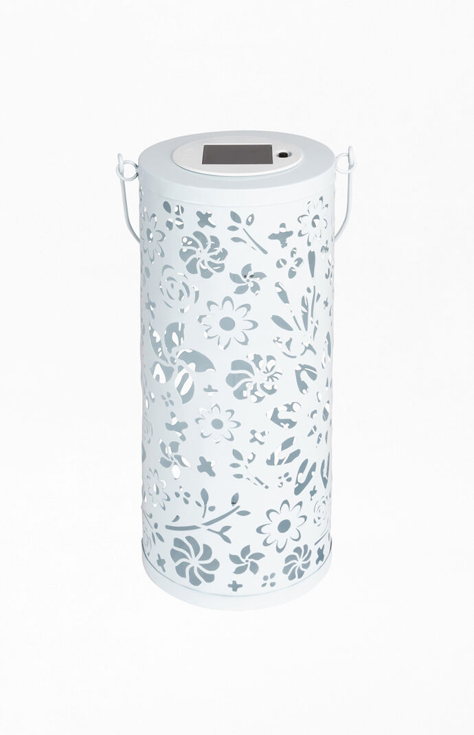 White Bloom Solar Lantern