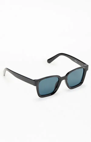 Black Square Frame Sunglasses image number 1