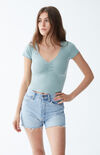 Green Gina Top Green Gina Top image number null