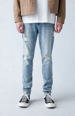Eco High Stretch Indigo Skinny Jeans image number 1