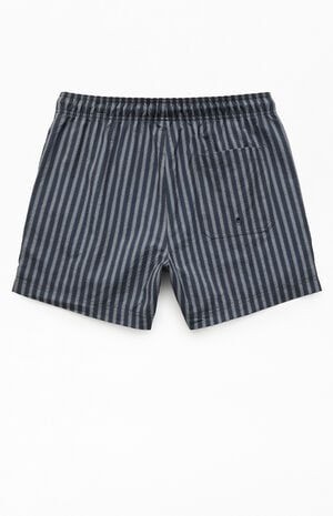 Drift&nbsp;Striped&nbsp;Seersucker 5" Swim Trunks image number 2