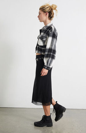 Mesh Midi Skirt image number 3