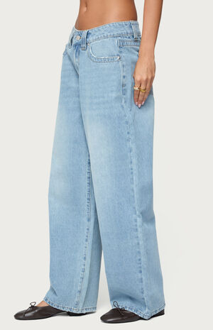 Rivka Low Rise Straight Leg Jeans image number 2