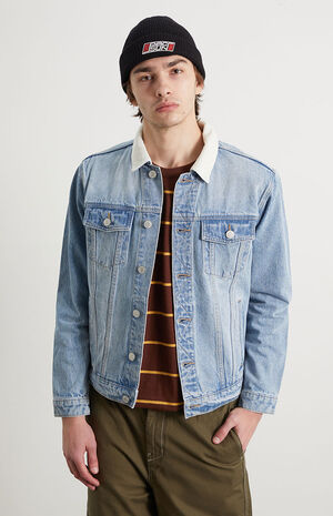 Light Wash Classic Denim Jacket image number 2
