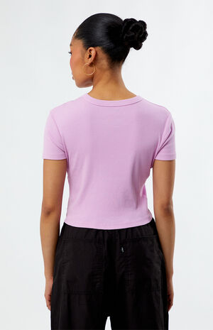 The Future Is In The Fruit Cropped T-Shirt image number 3