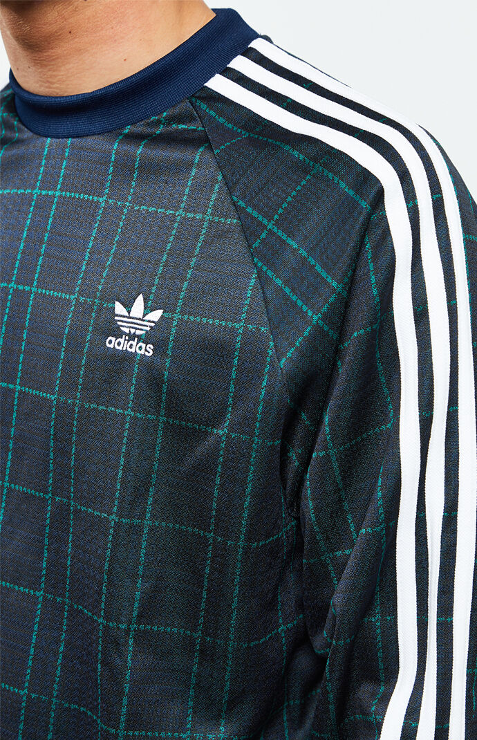 Tartan Crew Neck Sweatshirt