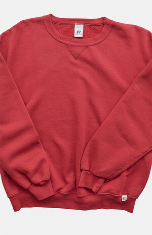 2000s Red Russell Sweatshirt image number 3