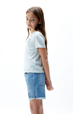 Wave Denim Shorts image number 2