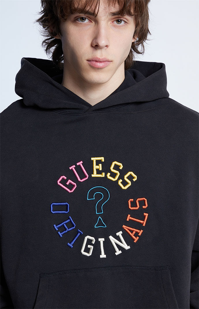 Guess rainbow hoodie discount