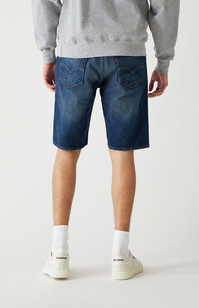 Dark Indigo 501 Hemmed Denim Shorts