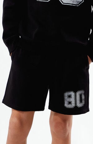80 Black Sweat Shorts