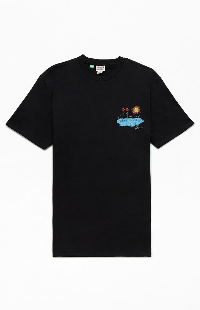 ★GENERAL IDEA★ Essential Easy Round T-Shirt BLACK WBD3L015 Basic T-Shirts and sweatshirts – 33edge
