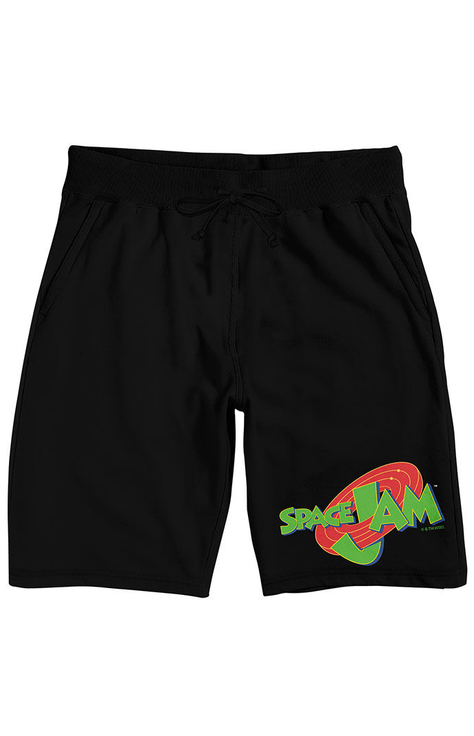 PacSun Space Jam Logo Title Sweat Shorts