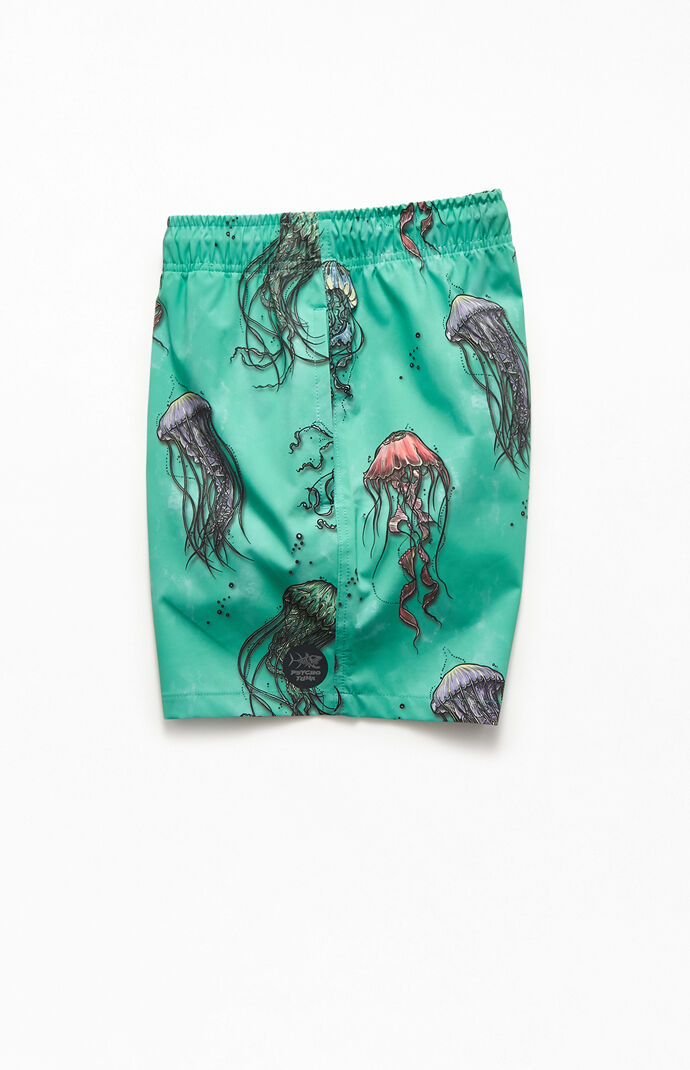 Jellyfish 16" Swim Trunks