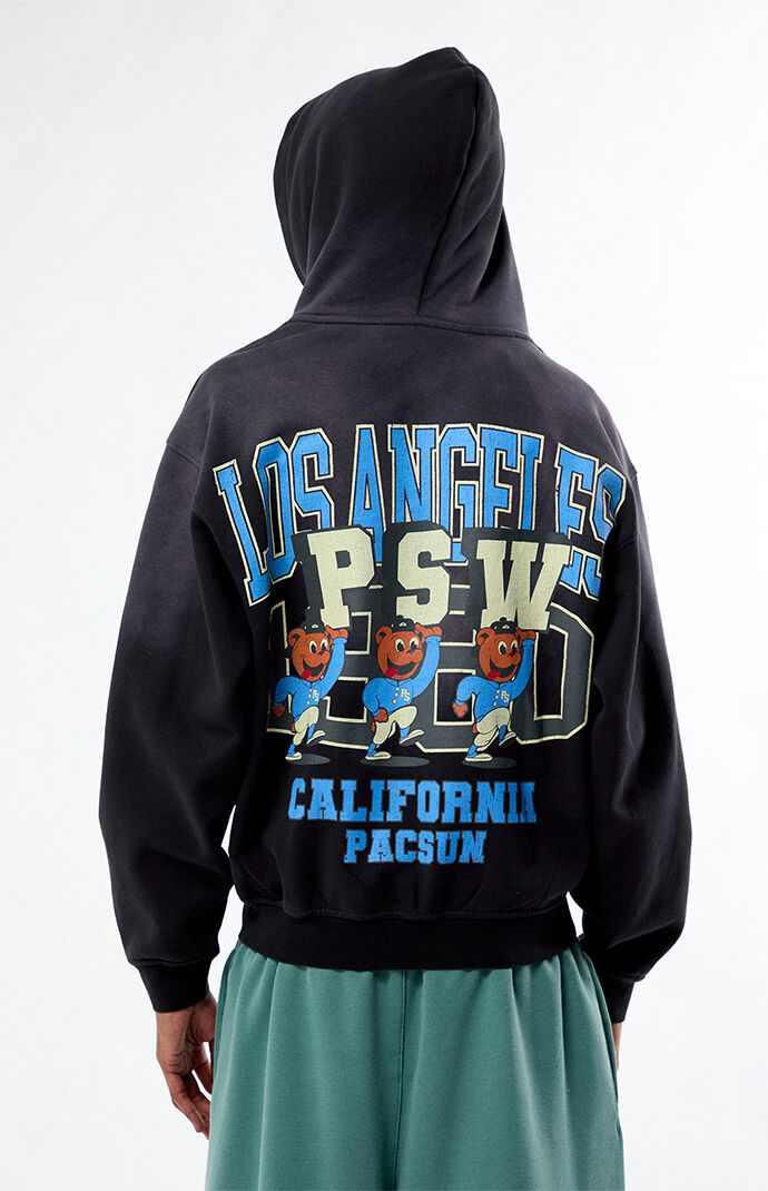 Pacsun Varsity Bear Full Zip Hoodie | Pacsun