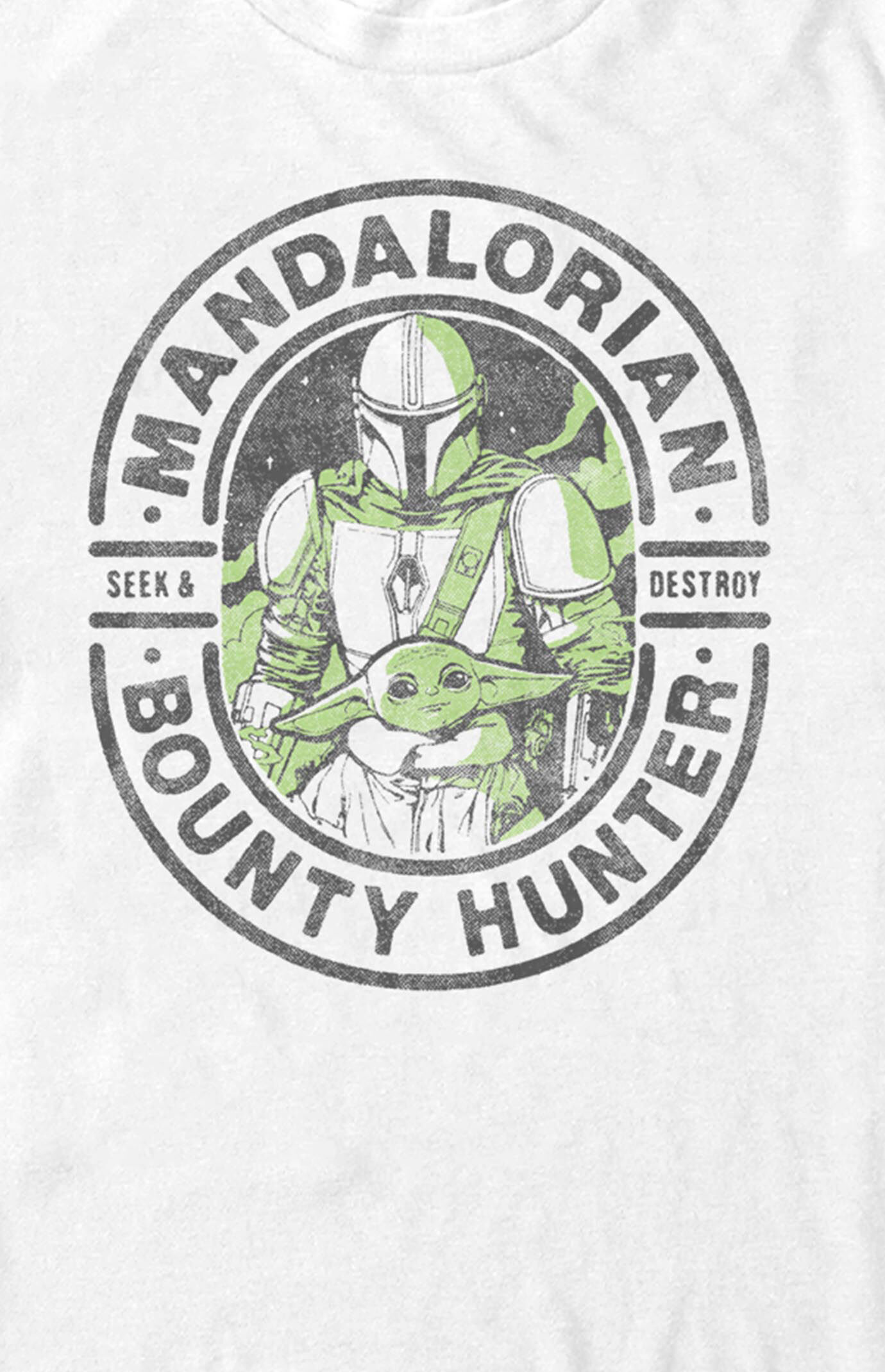 Stars Wars The Mandalorian Bounty Stamp T-Shirt