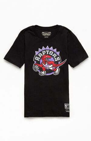 Youth Red Toronto Raptors Team & Logo T-Shirt