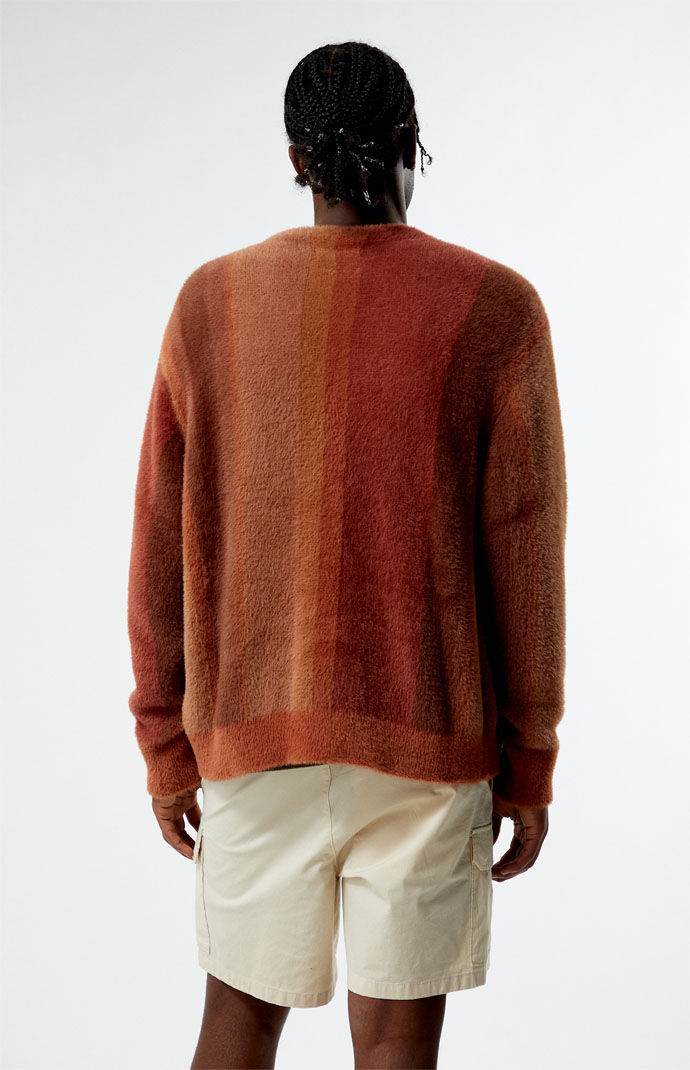 Pacsun Mac V Neck Cardigan in Brown at Nordstrom Size Small