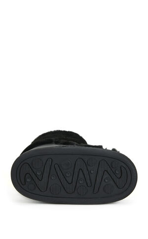 Women's Karmela Black Flatform Snow Booties image number 4