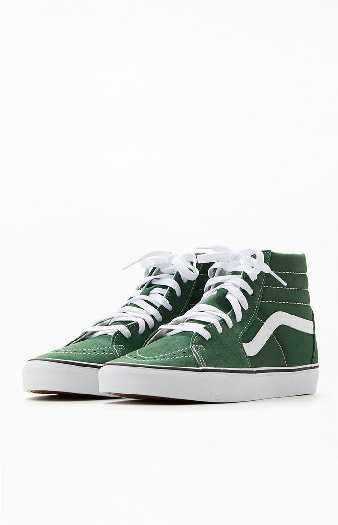 国内配送 VANS SK8-HI REISSUE GREEN Vans Green Sk8-Hi Shoes | PacSun