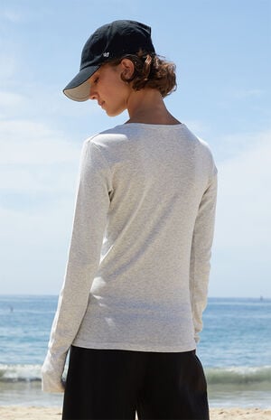 Silver Leah Long Sleeve Top image number 4