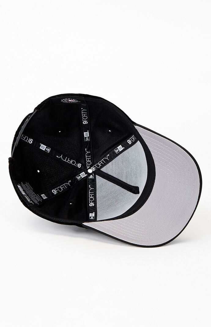 New Era x PS Reserve Black Chicago White Sox 9FORTY Velvet Snapback Hat