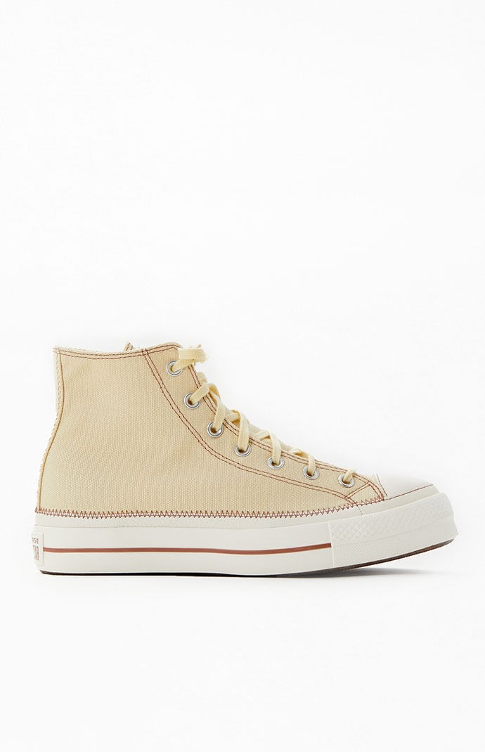 Cream chucks sale