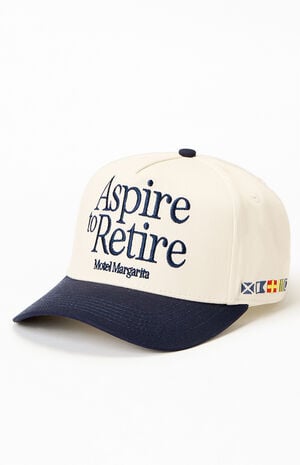 Aspire To Retire Regatta Strapback Hat image number 4