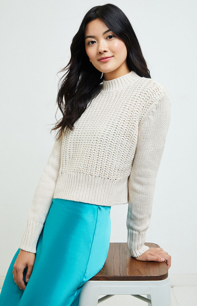 Pacsun Penny Lane Mock Neck Sweater Pacsun