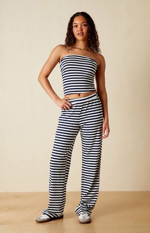 Striped Knit Pants