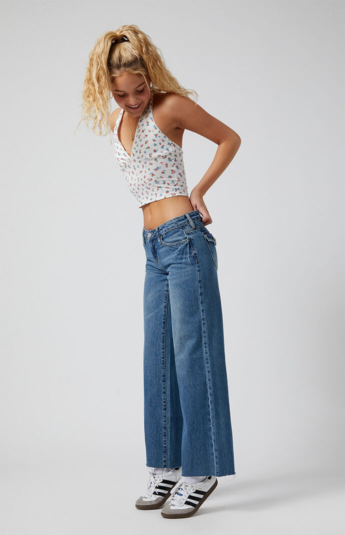 【BOHEMSO】FRONTPOCKETBOOTSCUT DENIMPANTS BOHEMSEO] FRONT POCKET BOOTS CUT DENIM PANTS (BOHEMSEO