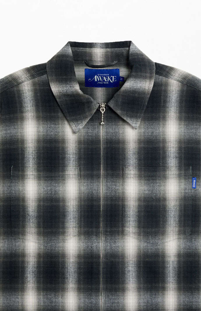 Awake NY Brushed Flannel Shirt Jacket