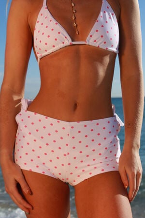 Pink Polka Dot Boyshorts image number 3