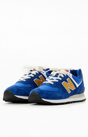 Blue 574 Shoes image number 2