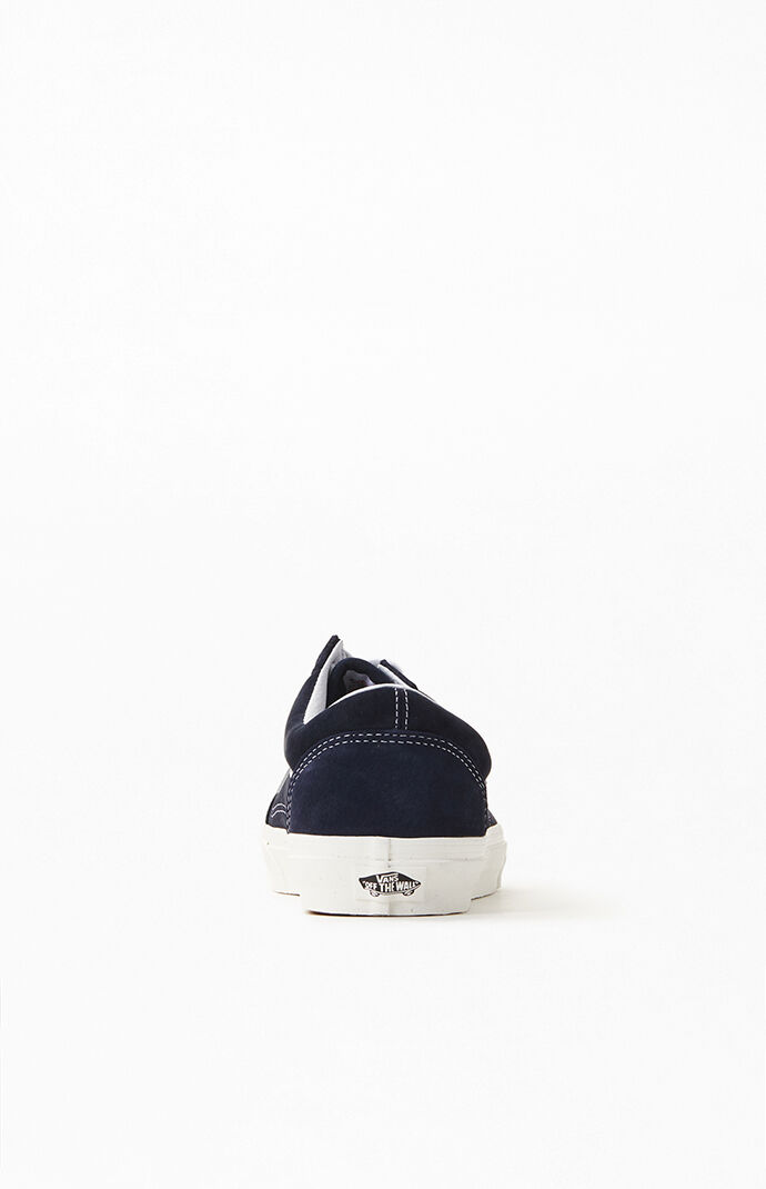 Vans Navy UA Old Skool Pig Suede Shoes | PacSun
