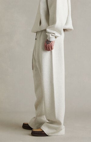 Oatmeal Heather Signature Classic Flare Sweatpants image number 4