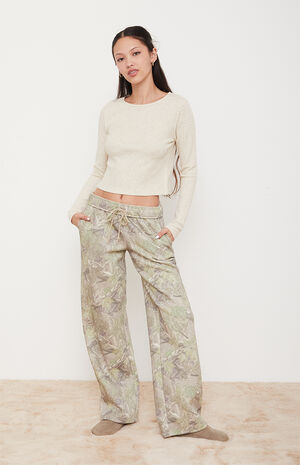 Waffle Knit Long Sleeve Top image number 5