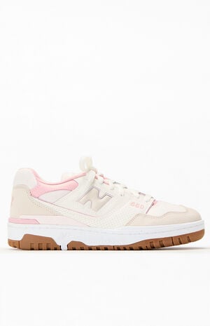 Women's Pink 550 Sneakers image number 1