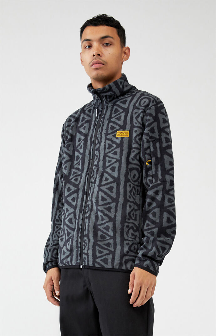 Sound Waves Polar Fleece Zip Jacket