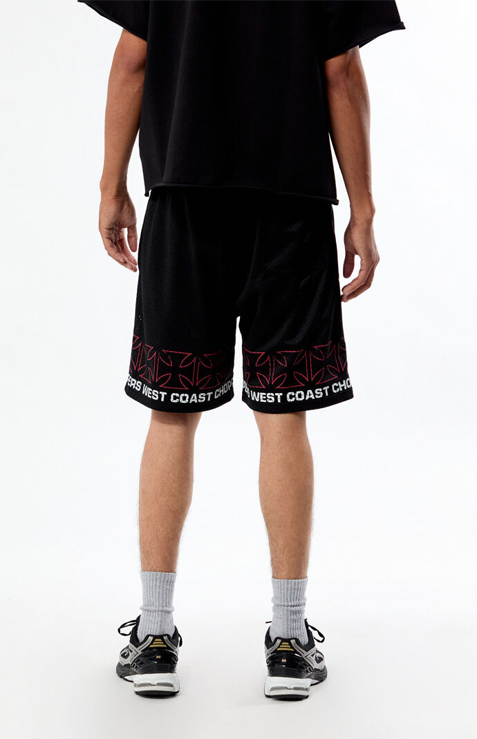 West Coast Choppers Wrapped Mesh Shorts