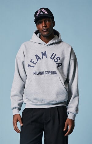 Navy Milano Cortina Team USA Dreams Hoodie image number 1