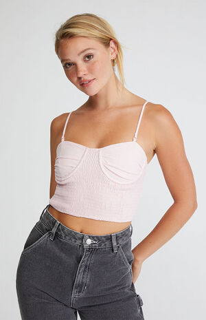 Removable Strap Corset Top image number 1