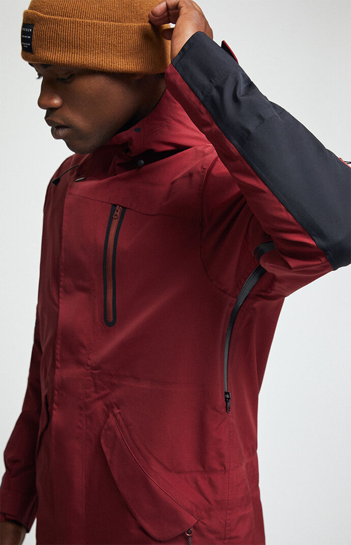 Red M-51 3-Layer Fishtail Snow Jacket