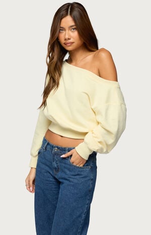 Christy Off Shoulder Sweatshirt image number 2