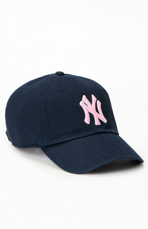Navy NY Yankees Dad Hat image number 1