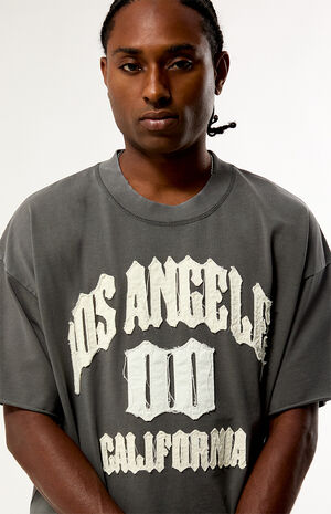 LA Applique Knit T-Shirt image number 2