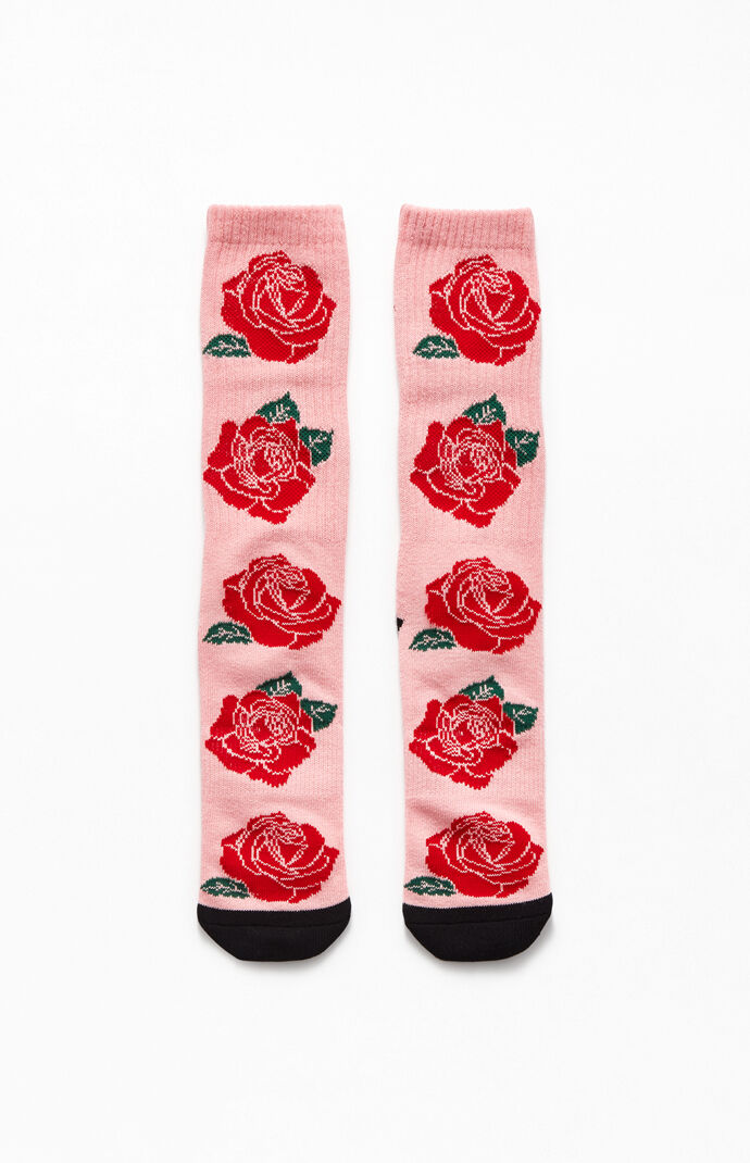 Rose Crew Socks